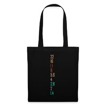 Photographer Gift for Photography Lover Aperture C - Tote Bag - black - Front