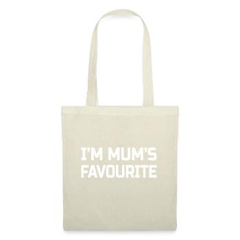 Je suis la sœur drôle préférée de maman - Sac en tissu - nature - Devant