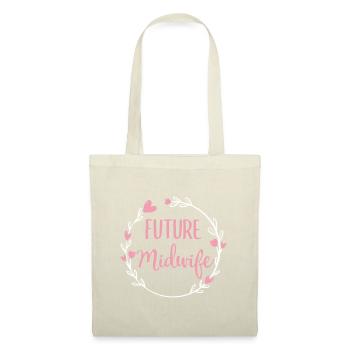 Femmes Futures sages-femmes Sages-femmes Étudiante G - Sac en tissu - nature - Devant