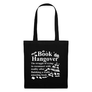 Rat de bibliothèque & Reading Lover Book Livre Gueule de bois Nerdco - Sac en tissu - noir - Devant