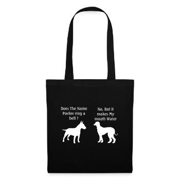 Est-ce que le nom Pavlov vous dit quelque chose de drôle de psychologie - Sac en tissu - noir - Devant