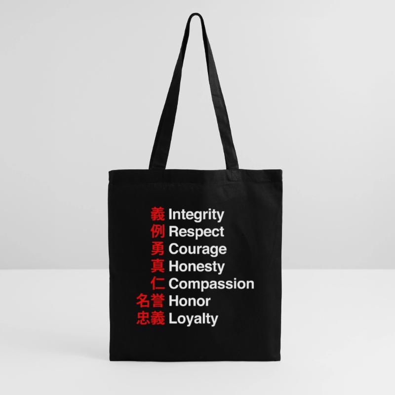 Bushido Code - Le code de la voie des samouraïs Sac en tissu
