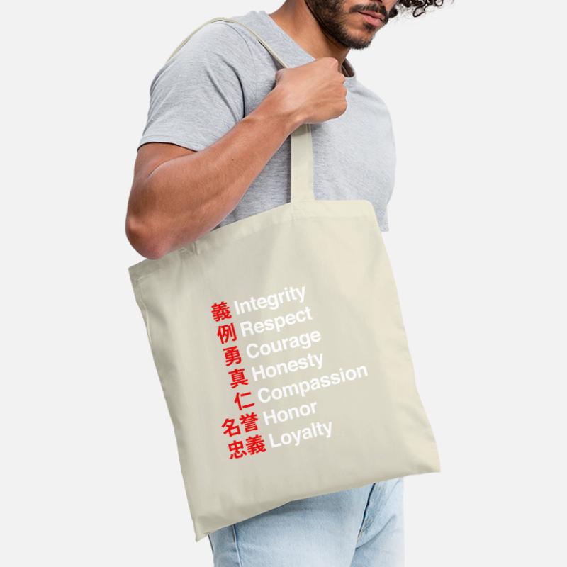 Bushido Code - Der Samurai-Wegcode Stoffbeutel