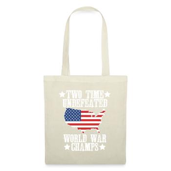 Undefeated Two 2 Time World War Champspresidentssu - Tote Bag - nature - Front
