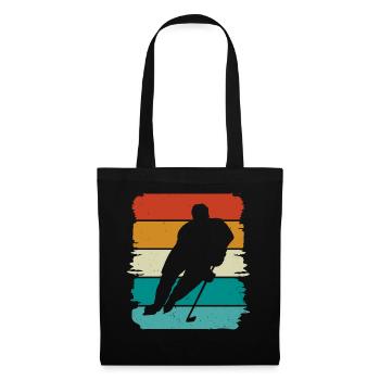 Eishockey Hockey sur glace - Sac en tissu - noir - Devant