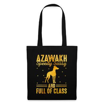 Azawakh Dog Owner Arabian Greyhound Tuareg Sloughi - Tote Bag - black - Front