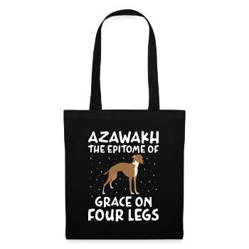Azawakh Dog Owner Arabian Greyhound Tuareg Sloughi - Tote Bag - black - Front