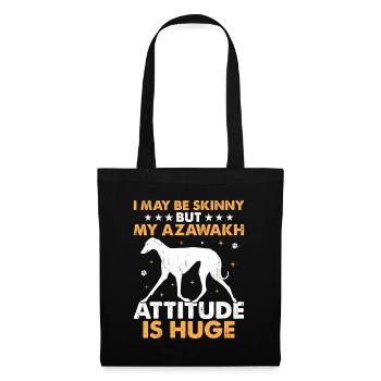 Azawakh Dog Owner Arabian Greyhound Tuareg Sloughi - Tote Bag - black - Front