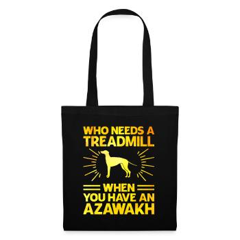 Azawakh Dog Owner Arabian Greyhound Tuareg Sloughi - Tote Bag - black - Front