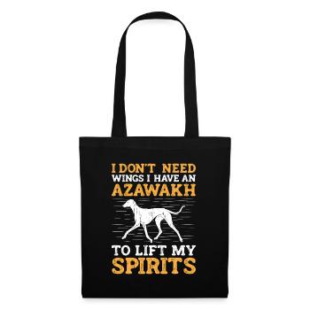 Azawakh Dog Owner Arabian Greyhound Tuareg Sloughi - Tote Bag - black - Front
