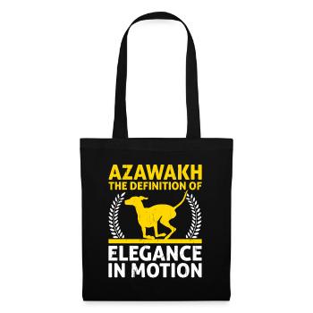 Azawakh Dog Owner Arabian Greyhound Tuareg Sloughi - Tote Bag - black - Front