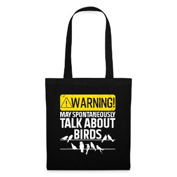 Funny Bird For Men Women Birding Bird Watcher - Tote Bag - black - Front