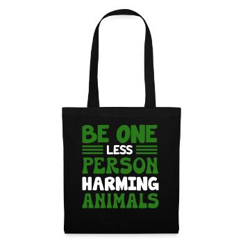 Vegan Veganism - Tote Bag - black - Front