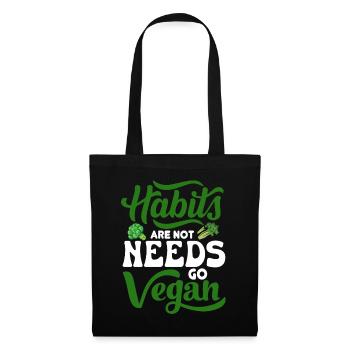 Vegan Veganism - Tote Bag - black - Front