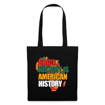 Mois de l’histoire des Noirs Histoire des Noirs - Sac en tissu - noir - Devant