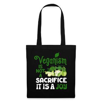 Vegan Veganism - Tote Bag - black - Front