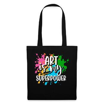 Artiste - Sac en tissu - noir - Devant