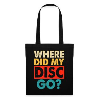 Discgolf Disc Golf - Sac en tissu - noir - Devant