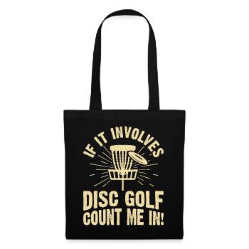 Discgolf Disc Golf - Tote Bag - black - Front