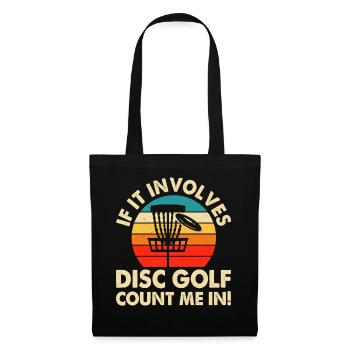 Discgolf Disc Golf - Tote Bag - black - Front