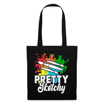 Artiste - Sac en tissu - noir - Devant