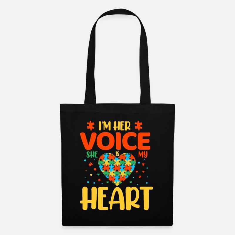 Autism Autistic - Tote Bag - black