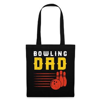 Bowling - Sac en tissu - noir - Devant