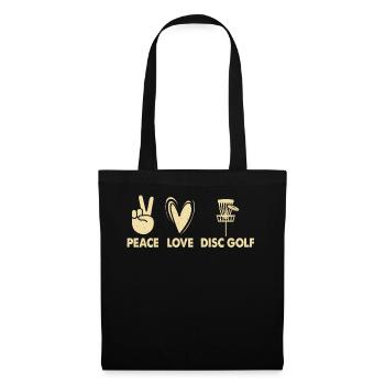 Discgolf Disc Golf - Tote Bag - black - Front