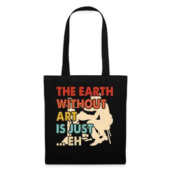 Artiste - Sac en tissu - noir - Devant
