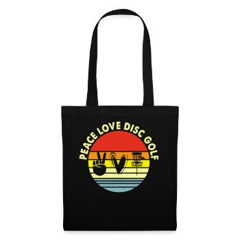 Discgolf Disc Golf - Tote Bag - black - Front