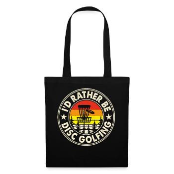 Discgolf Disc Golf - Tote Bag - black - Front
