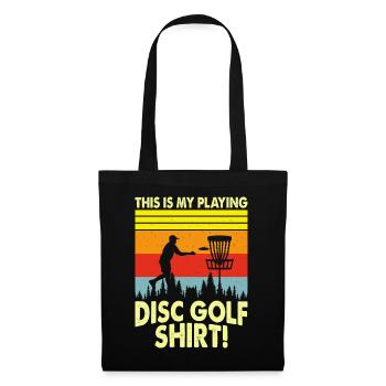 Discgolf Disc Golf - Tote Bag - black - Front