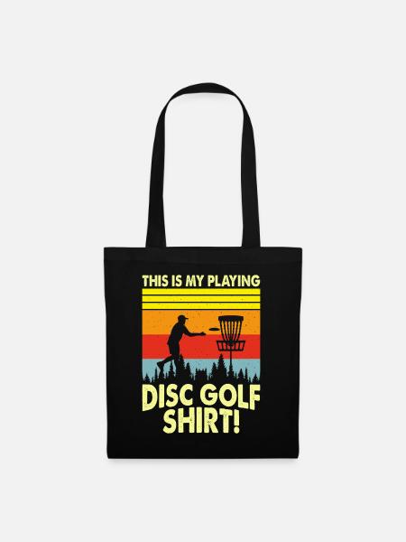 Discgolf Disc Golf - Stoffbeutel - Schwarz