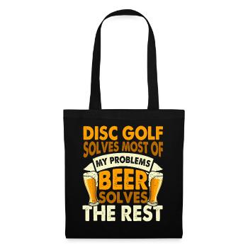 Discgolf Disc Golf - Tote Bag - black - Front