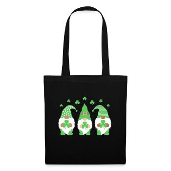 Gnomes barbus de la diversité de la Saint-Patrick - Sac en tissu - noir - Devant