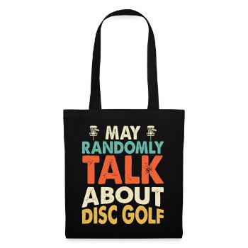 Discgolf Disc Golf - Tote Bag - black - Front