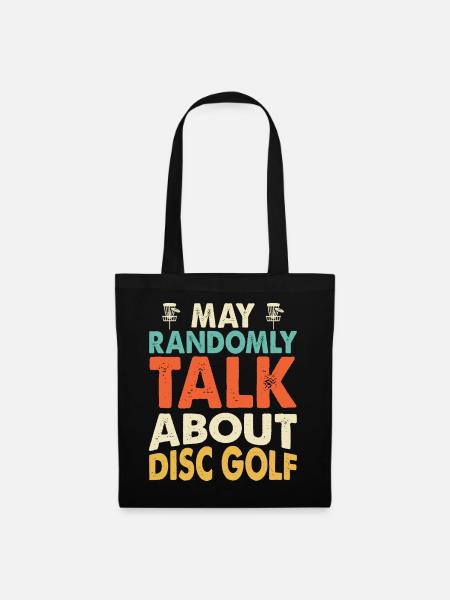 Discgolf Disc Golf - Stoffbeutel - Schwarz