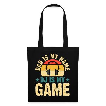 Disc jockey - Tote Bag - black - Front