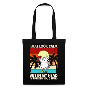 Chickens Chicken - Tote Bag - black - Front