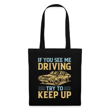 Permis de conduire passé Nouveau permis de conduire S - Sac en tissu - noir - Devant