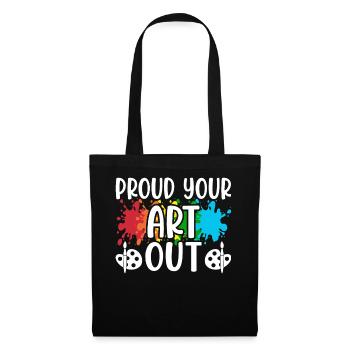 Artiste - Sac en tissu - noir - Devant