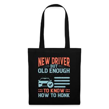 Driving License Passed New Driver Permit Driving S - Tote Bag - black - Front