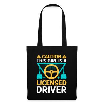 Driving License Passed New Driver Permit Driving S - Tote Bag - black - Front