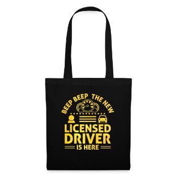 Driving License Passed New Driver Permit Driving S - Tote Bag - black - Front