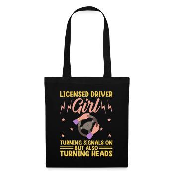 Driving License Passed New Driver Permit Driving S - Tote Bag - black - Front