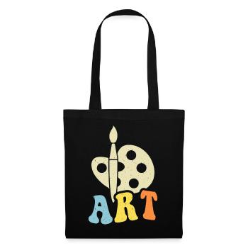Artiste - Sac en tissu - noir - Devant
