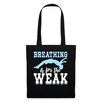 Flotteur de natation - Sac en tissu - noir - Devant