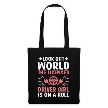 Driving License Passed New Driver Permit Driving S - Tote Bag - black - Front
