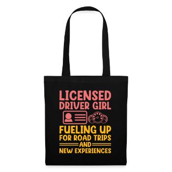 Driving License Passed New Driver Permit Driving S - Tote Bag - black - Front