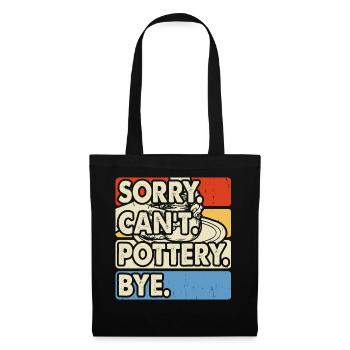 Pottery Pottery Pottery - Tote Bag - black - Front